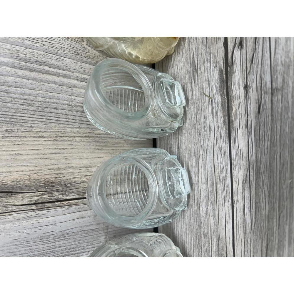 Vintage glass bird waterers lot - Picture 5 of 6